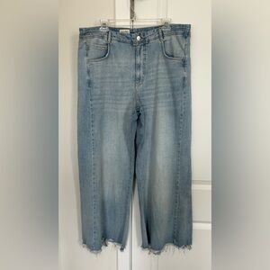 Anthropologie Pilcro High Rise Wide Leg Jeans